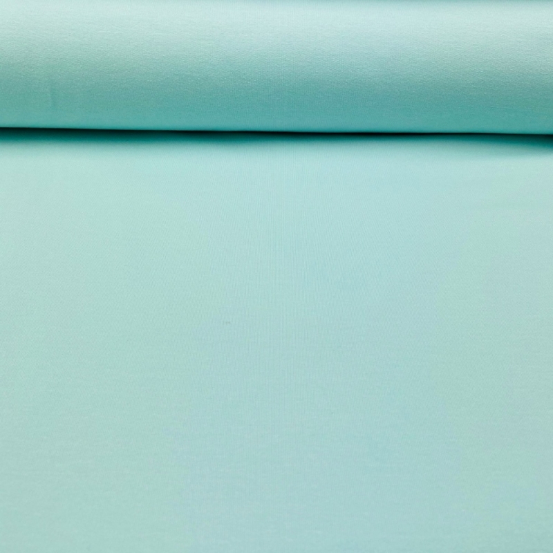 French Terry Sommersweat Uni Mint