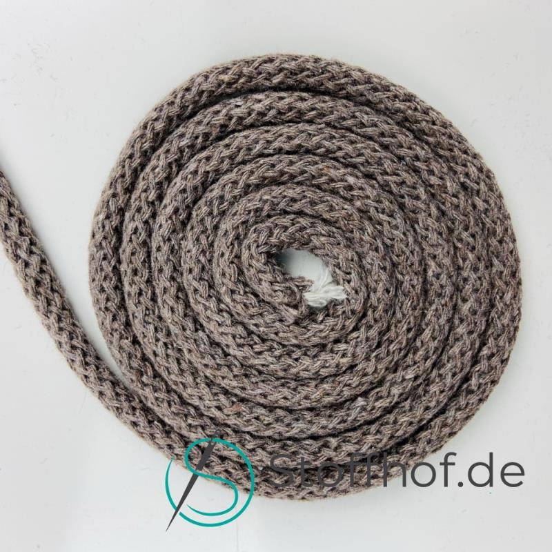 Baumwollkordel 5mm Mokka