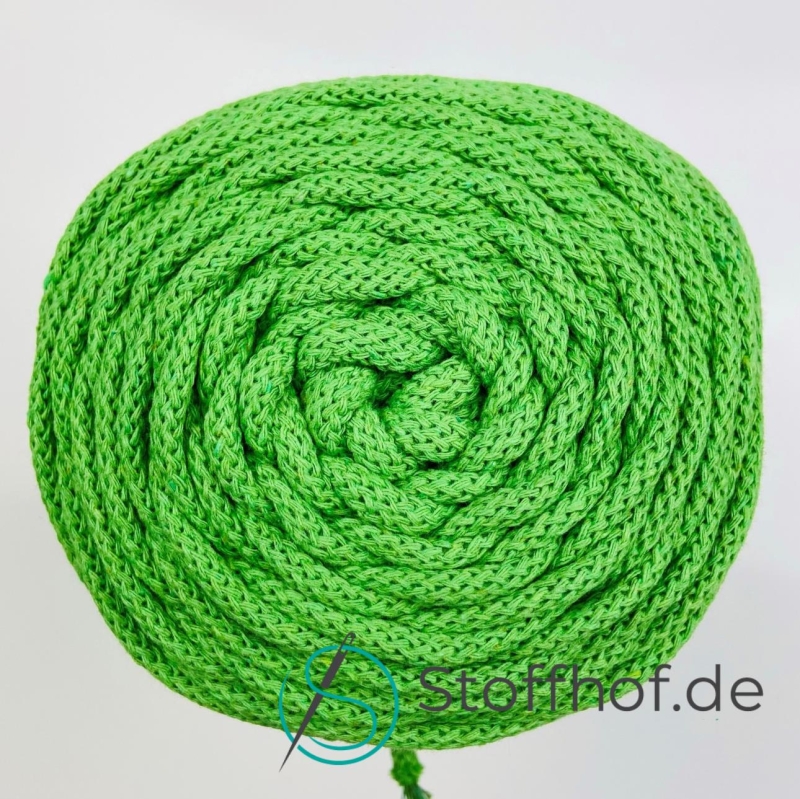Baumwollkordel 5mm Kiwi Grün