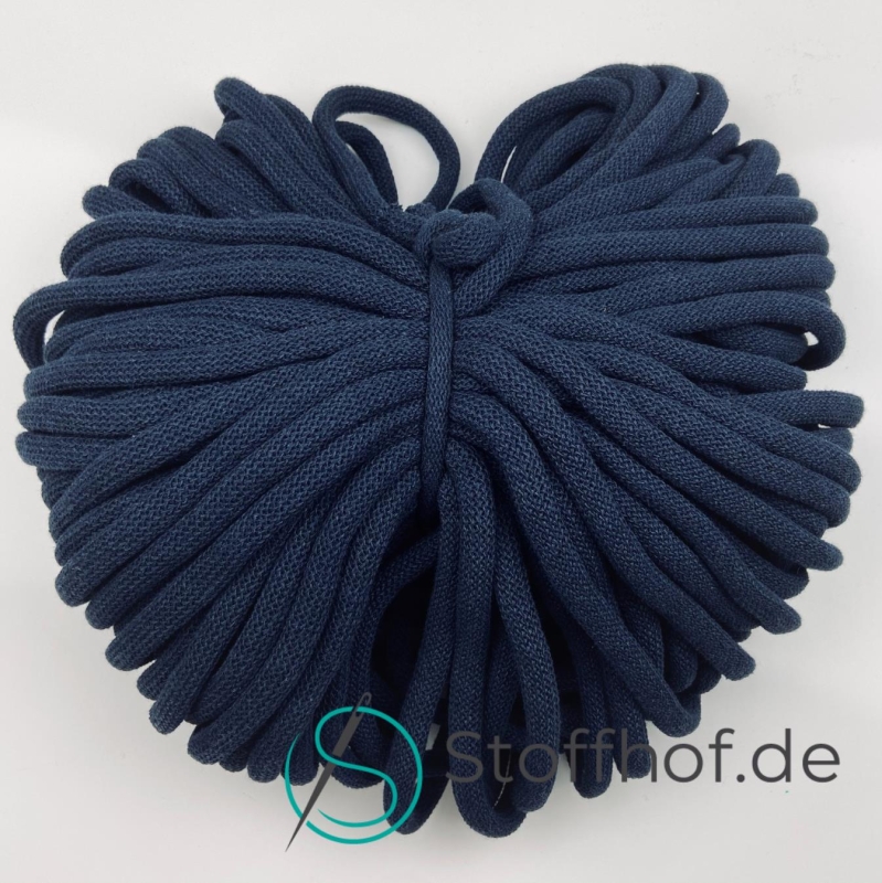 Baumwollkordel 9mm Navy