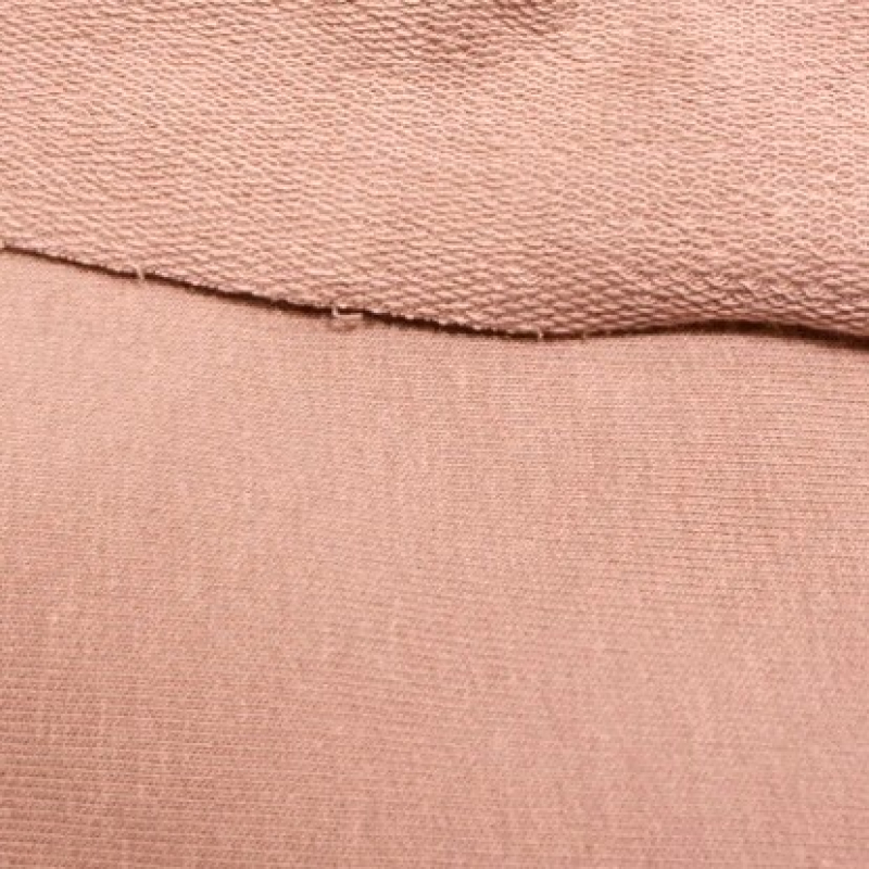 French Terry Sommersweat Uni Altrosa