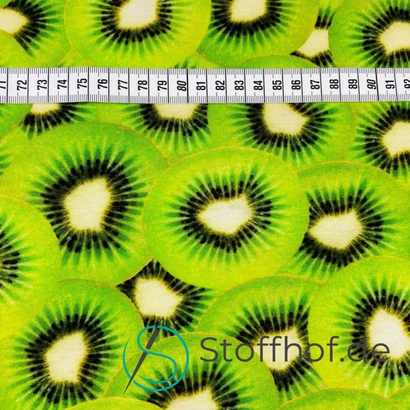 Baumwolljersey Kiwi