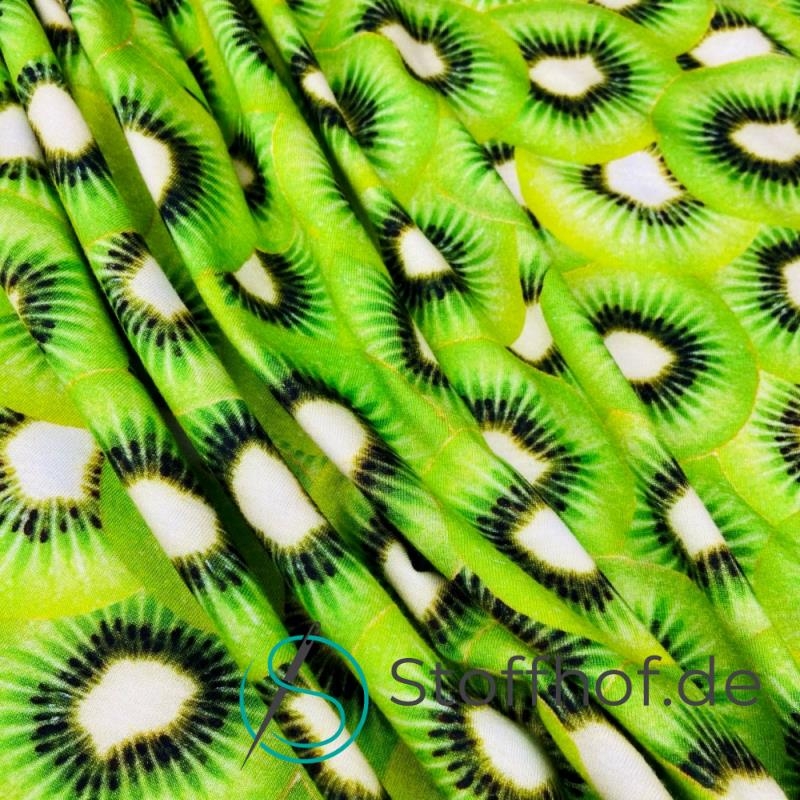 Baumwolljersey Kiwi