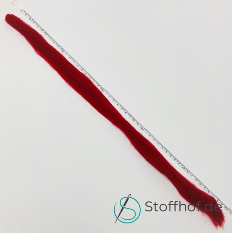 Filzwolle Rot Dünn Staffelpreise