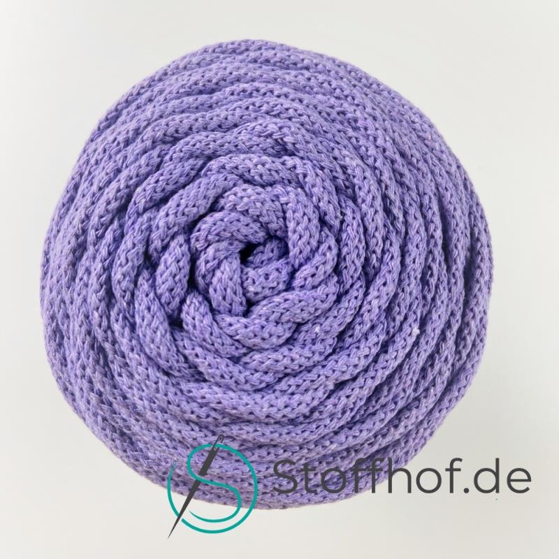 Baumwollkordel 5mm Lavendel Lila