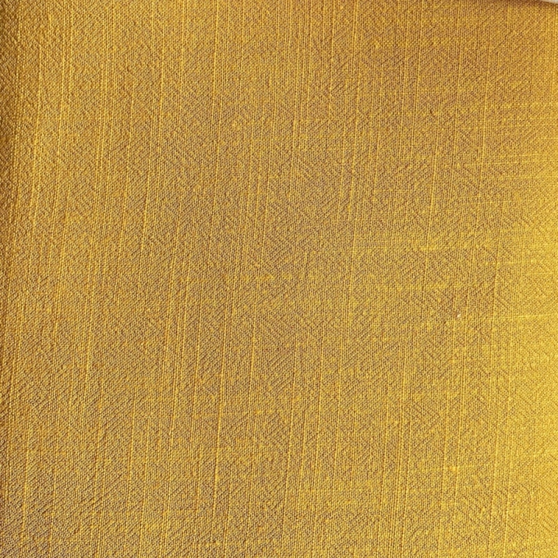 Viscose Leinen Uni Ocker Gelb