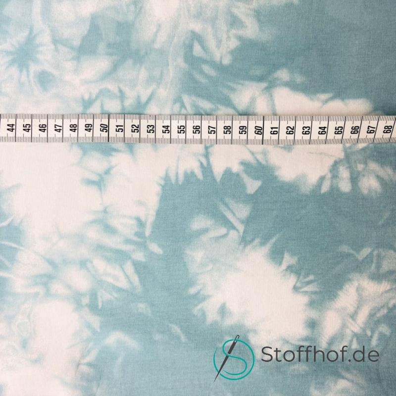 French Terry TIE DYE Mojito-Mint