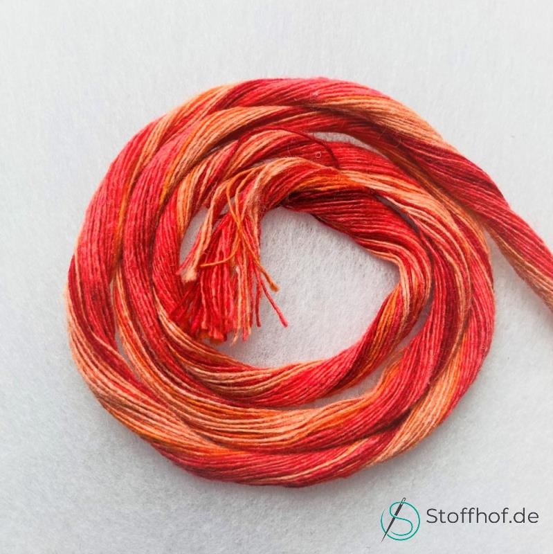 Makramee Garn Verzwirnt 3-4mm Mohnblume