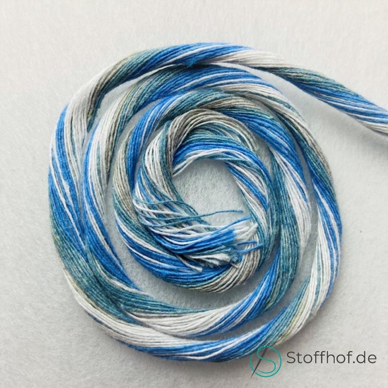 Makramee Garn Verzwirnt 3-4mm Winter Mix