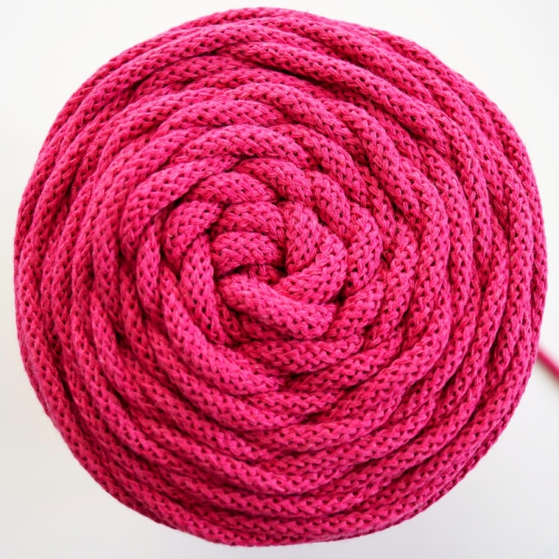 Baumwollkordel 5mm Fuchsia