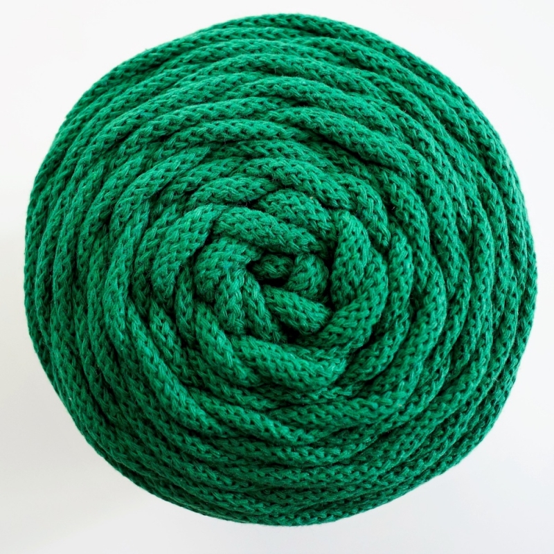 Baumwollkordel 5mm Tannengrün