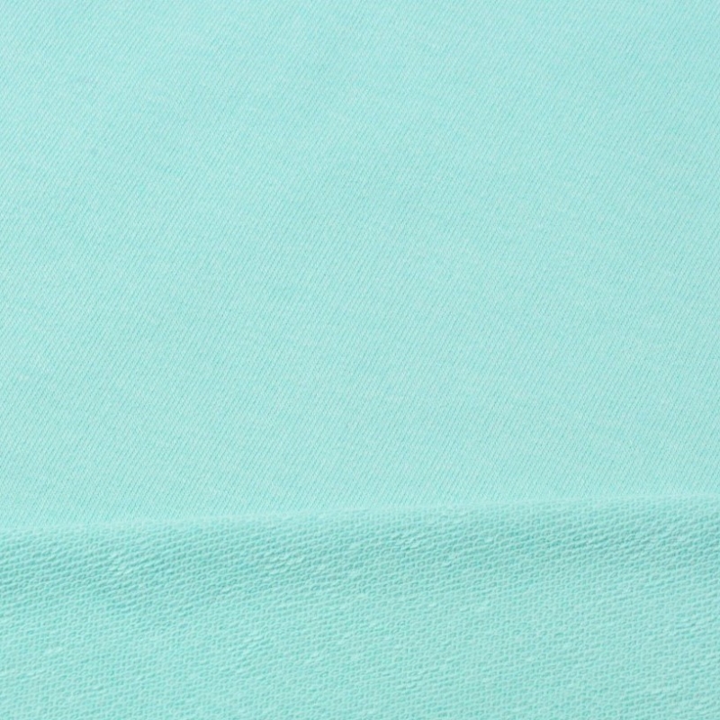 French Terry Sommersweat Uni Mint