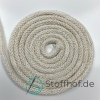 Baumwollkordel 5mm Gold-Natur mit Metallfaden